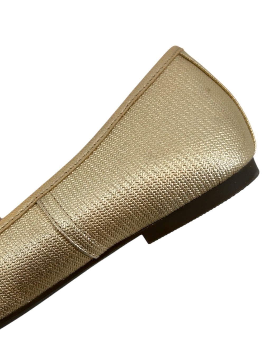 Vionic Orinda Square Toe Ballet Flats in Gold Womens Size 7 READ - Picture 5 of 8